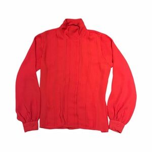 Vintage Alexandria Red Blouse